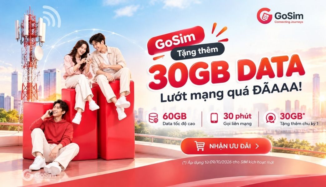 gói win89x wintel tặng 30GB data gosim
